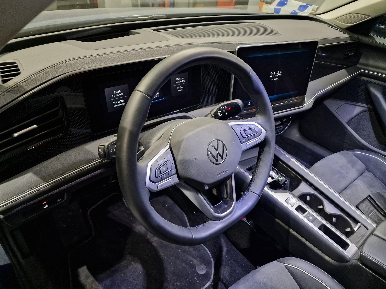 Volkswagen Passat B9 – kokpit i wyświetlacze po naprawie