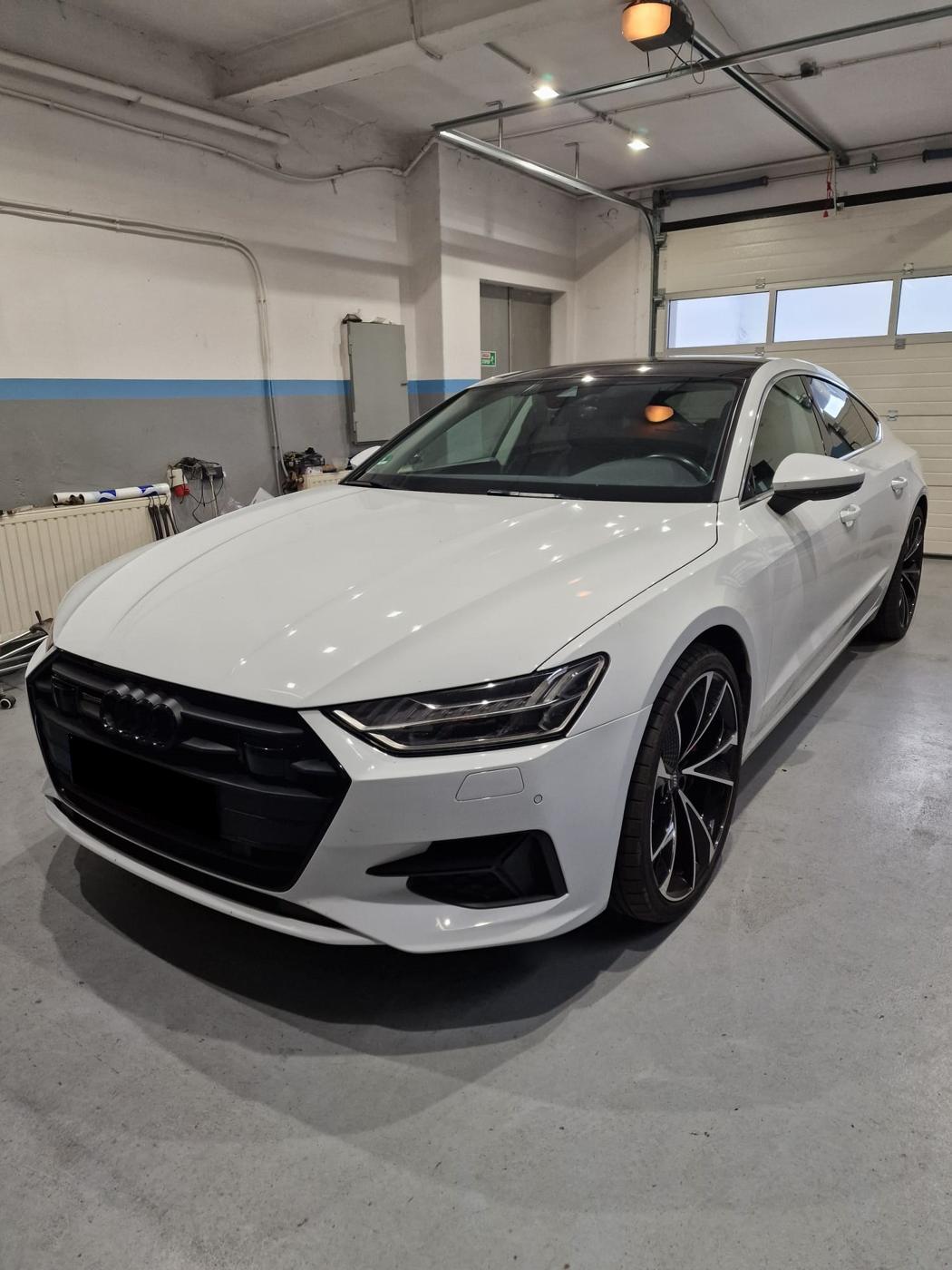 Audi A7 w warsztacie
